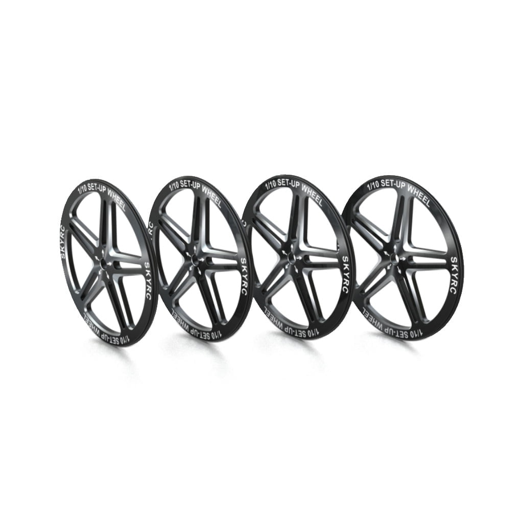 SKY RC 1/10 Set-Up Wheel - Black - SK-600069-06