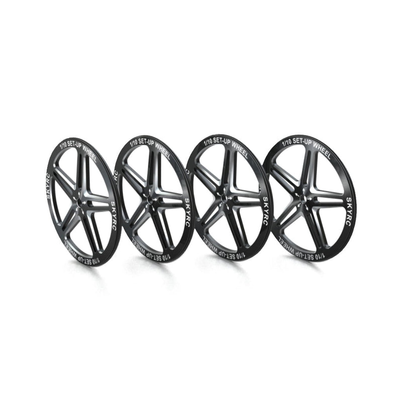 SKY RC 1/10 Set-Up Wheel - Black - SK-600069-06