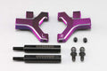 YD-2 Aluminum Front Short Lower A arm Set (Purple/Bevel edge) Y2-P08FSCA