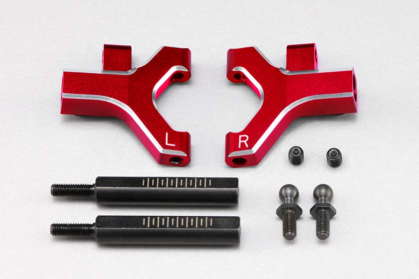 YD-2/YD-4 Aluminum Front Short Lower A arm Set (Red/Bevel Edge) Y2-R08FSCA