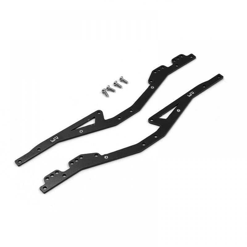 Yeah Racing Aluminum Chassis Frame Rails Black For Kyosho Mini-Z 4x4 MX-01 -  KYMX-005BK