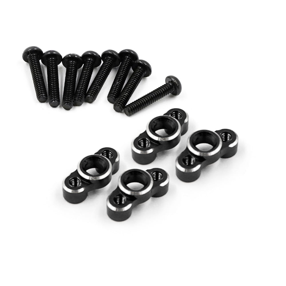 Yeah Racing Aluminum Lower Shock Mount Set For Kyosho Mini-Z 4x4 MX-01 - KYMX-013BK