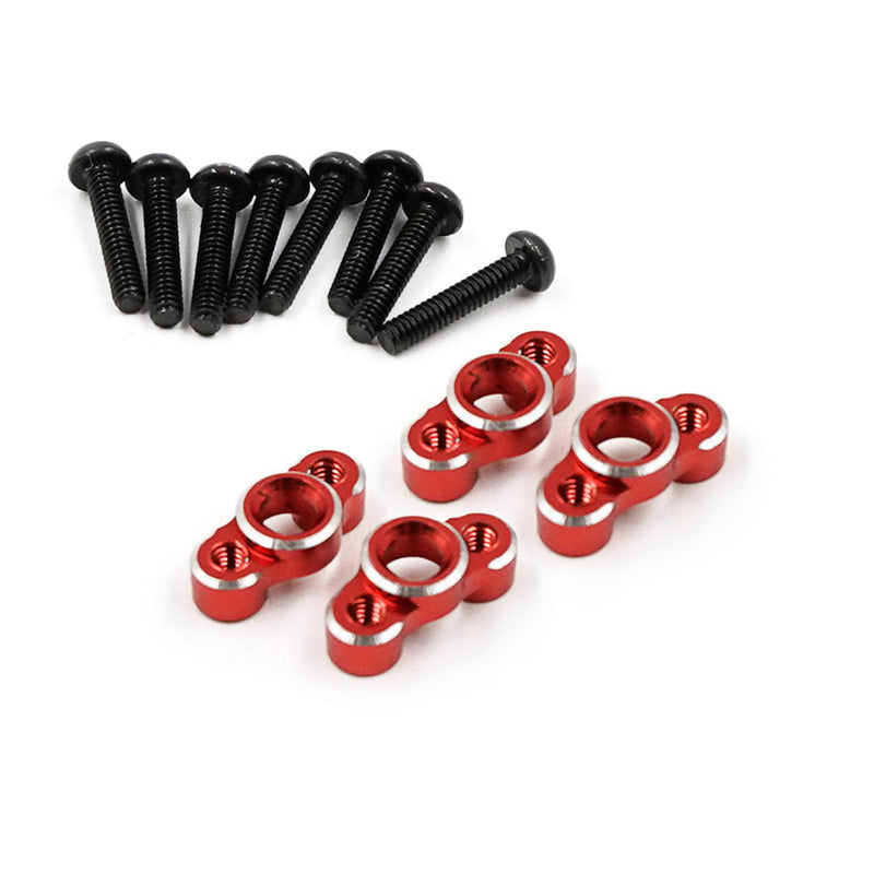Yeah Racing Aluminum Lower Shock Mount Set For Kyosho Mini-Z 4x4 MX-01 - KYMX-013RD