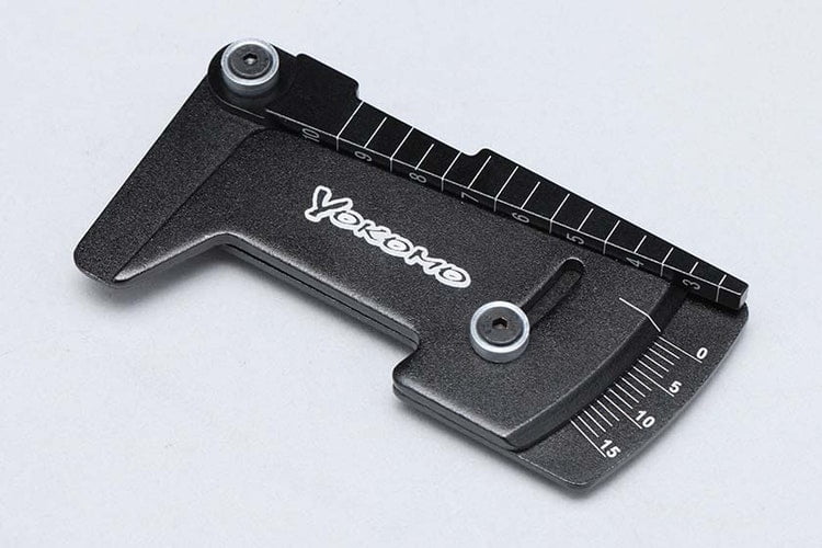 Yokomo Aluminum hight gauge (Black) YT-HCGB